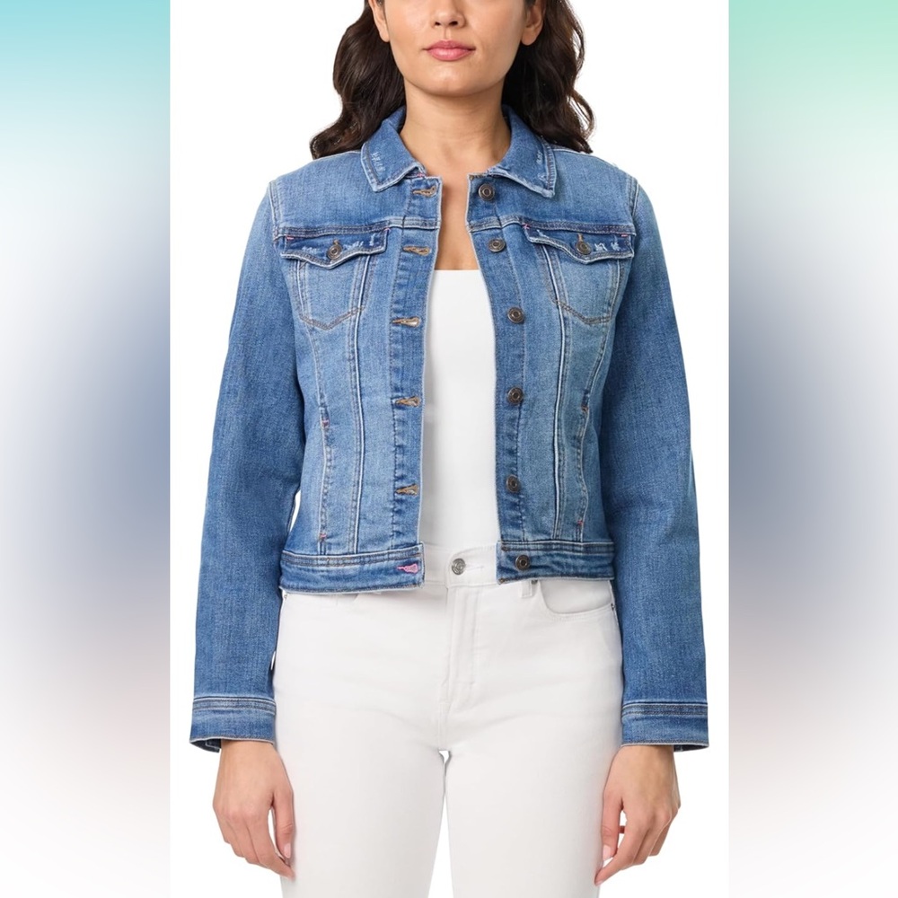 Kensie Blue Denim Jacket, S